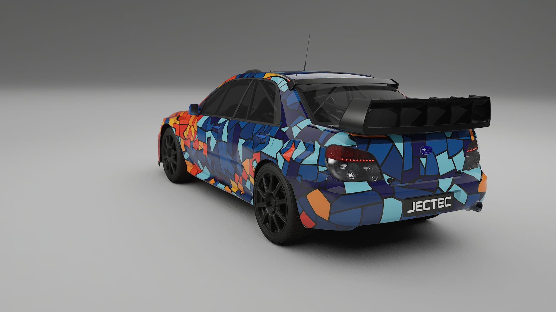 Subaru Impreza WRC GD BARCELONA – Kit Wrap PPF Personalizzato in Pellicola Poliuretanica Stampabile