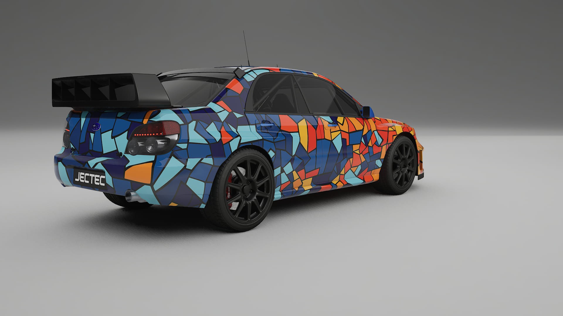 Subaru Impreza WRC GD BARCELONA – Kit Wrap PPF Personalizzato in Pellicola Poliuretanica Stampabile