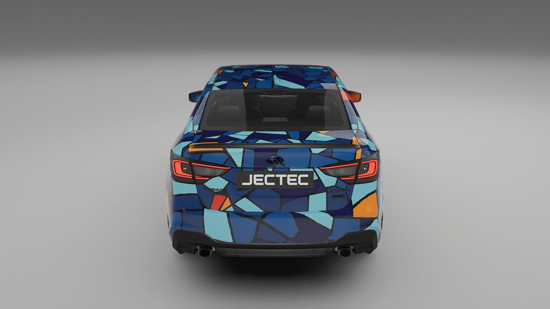 Subaru Legacy BW BARCELONA – Kit Wrap PPF Personalizzato in Pellicola Poliuretanica Stampabile