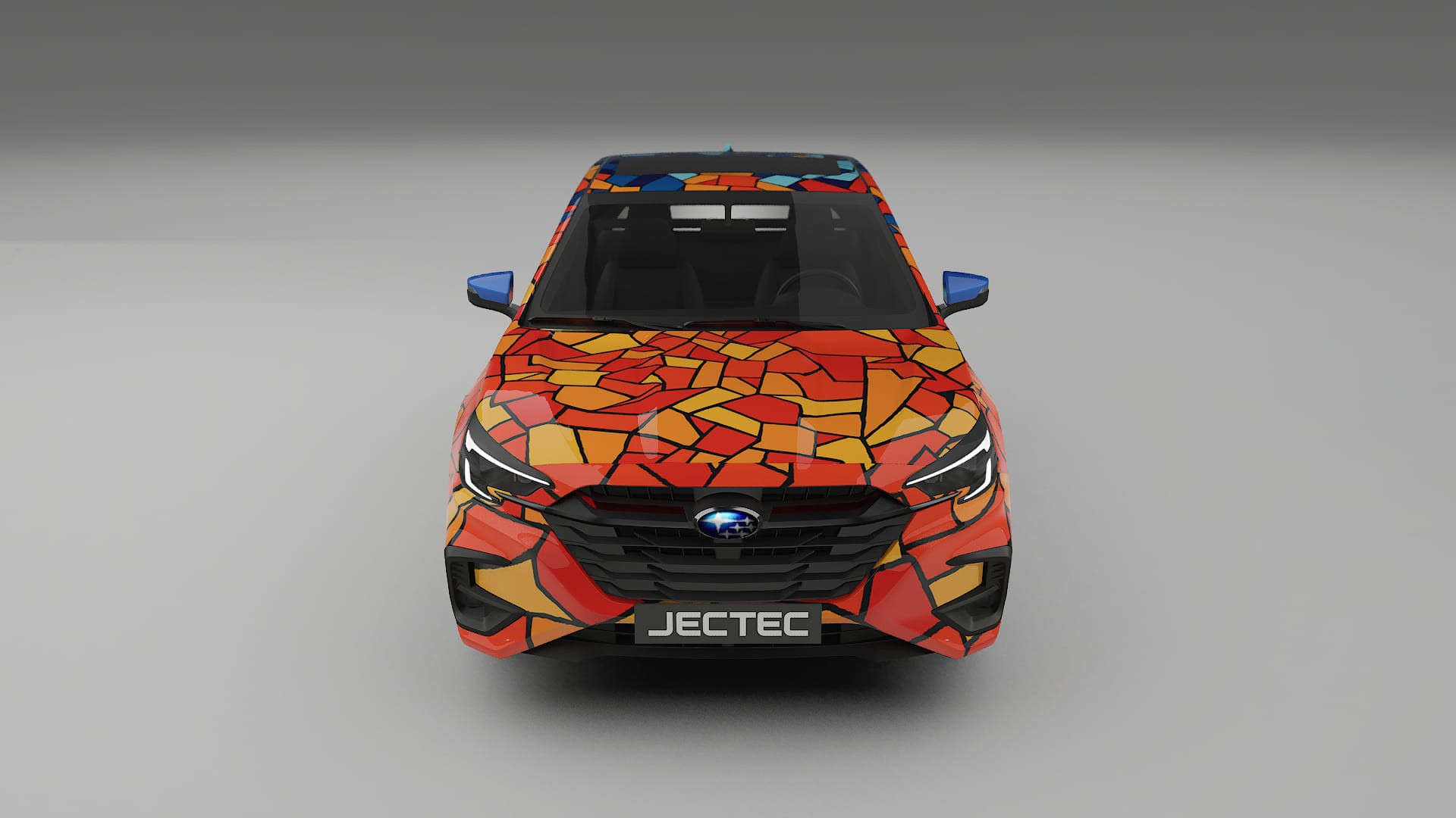 Subaru Legacy BW BARCELONA – Kit Wrap PPF Personalizzato in Pellicola Poliuretanica Stampabile