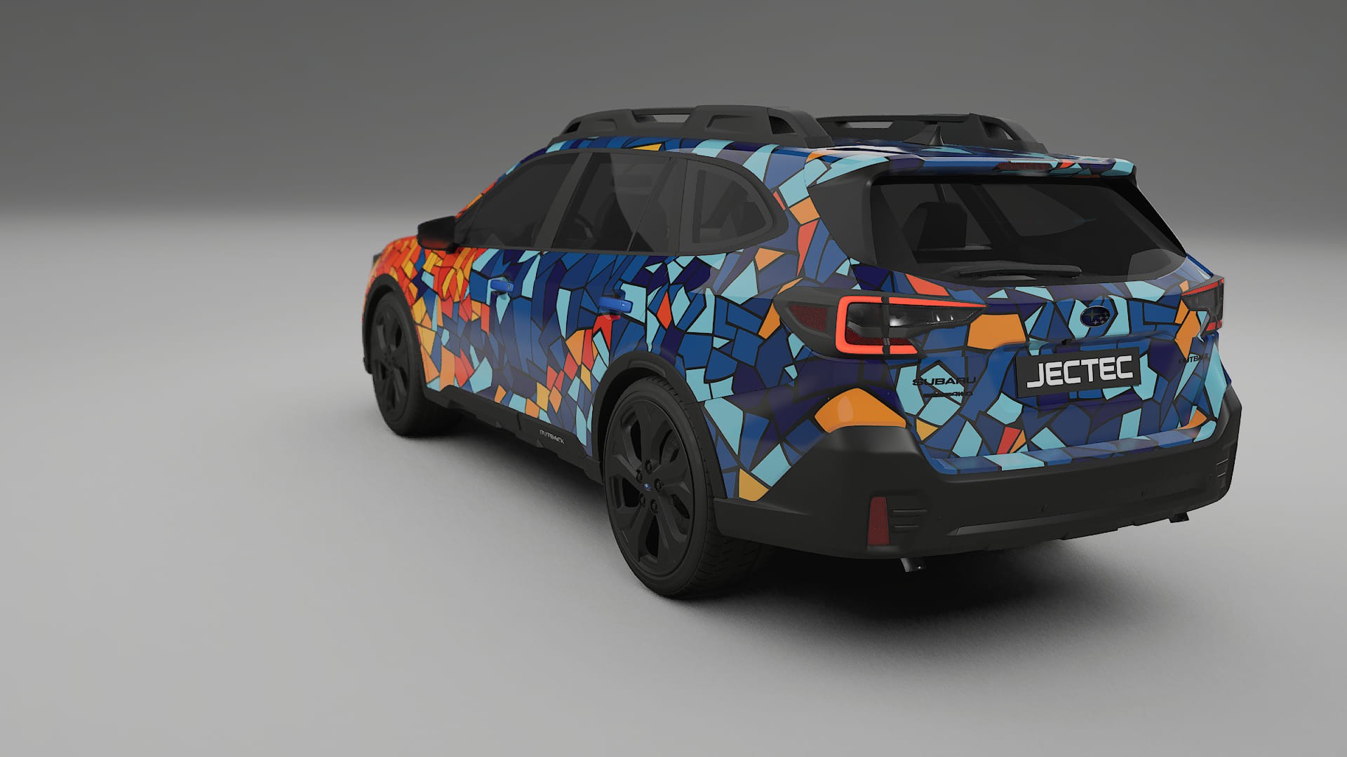 Subaru Outback VI BS facelift LCI BARCELONA – Kit Wrap PPF Personalizzato in Pellicola Poliuretanica Stampabile