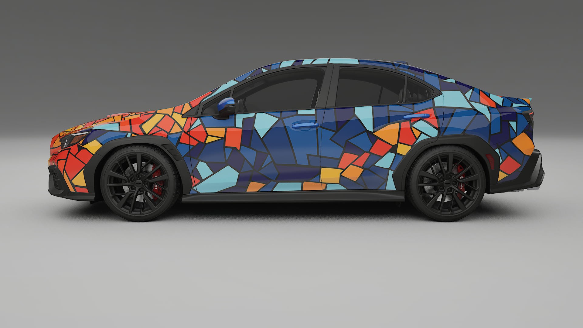 Subaru WRX VB BARCELONA – Kit Wrap PPF Personalizzato in Pellicola Poliuretanica Stampabile