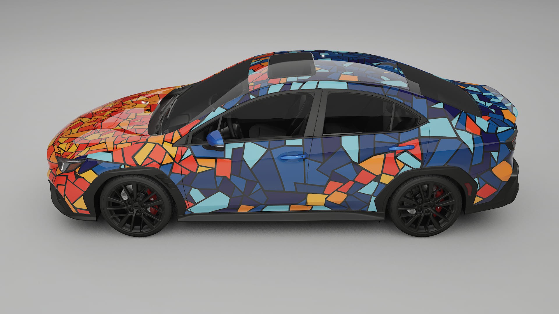 Subaru WRX VB BARCELONA – Kit Wrap PPF Personalizzato in Pellicola Poliuretanica Stampabile