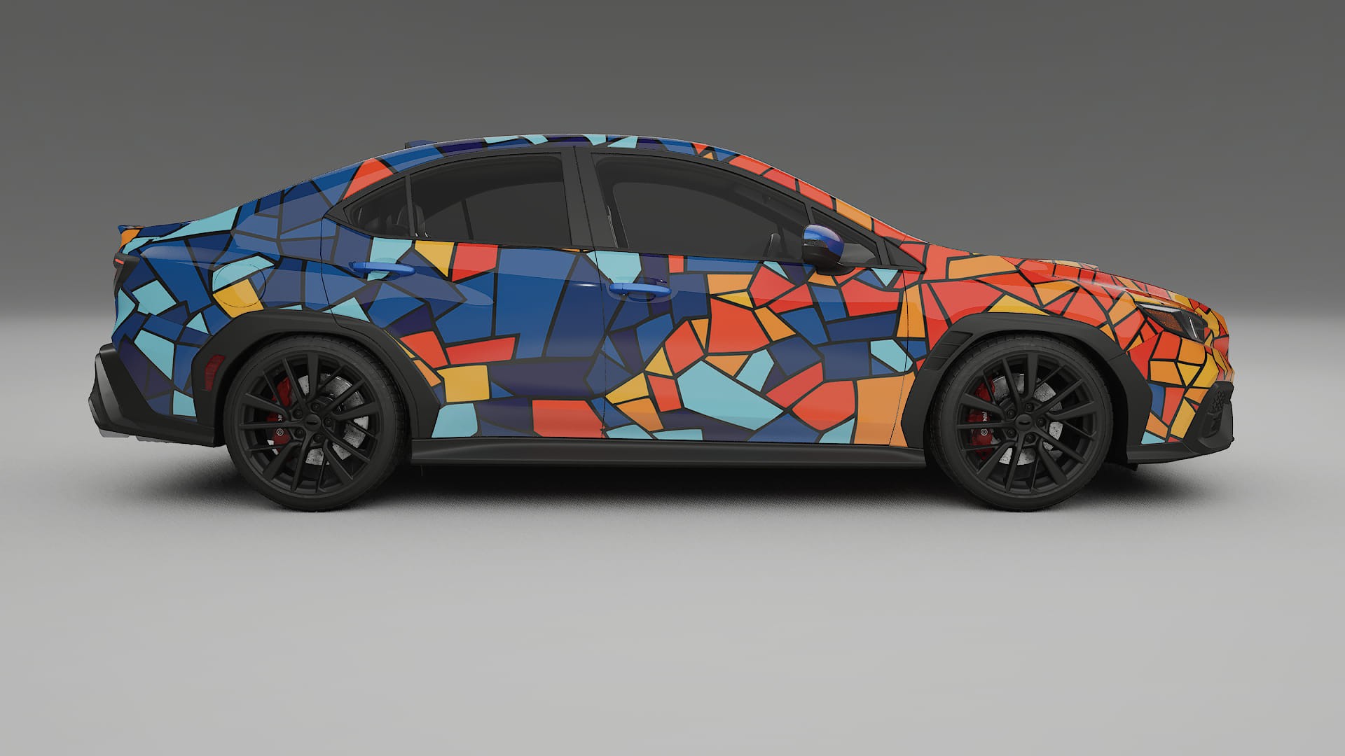 Subaru WRX VB BARCELONA – Kit Wrap PPF Personalizzato in Pellicola Poliuretanica Stampabile
