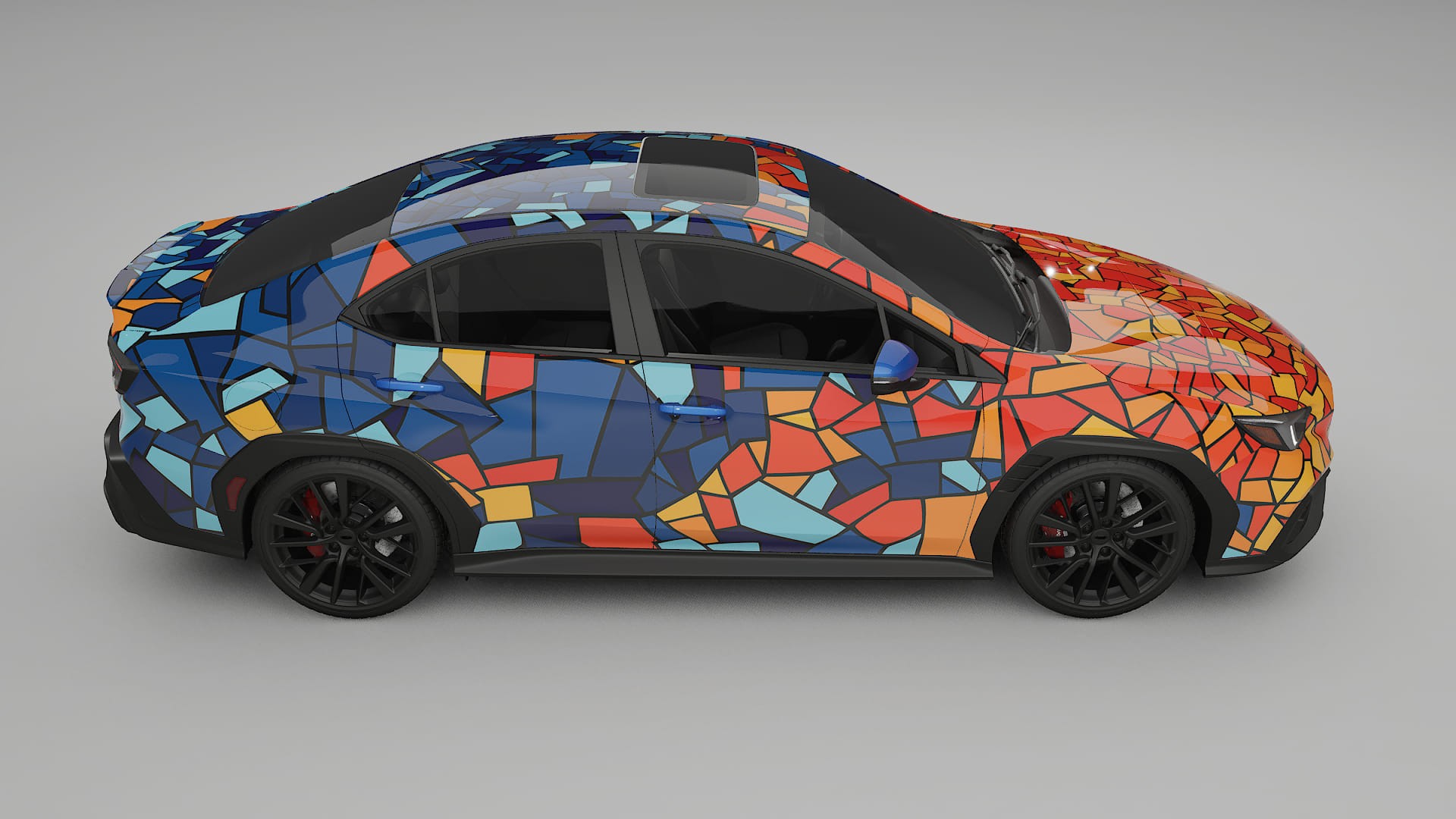 Subaru WRX VB BARCELONA – Kit Wrap PPF Personalizzato in Pellicola Poliuretanica Stampabile