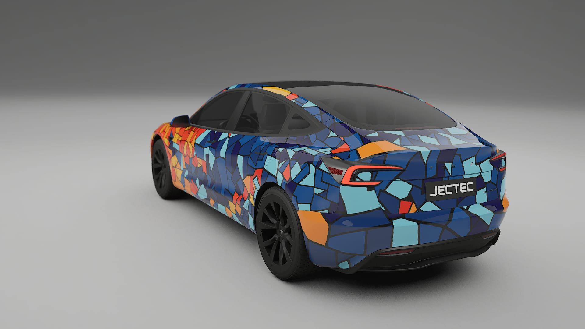 Tesla Model 3 Highland BARCELONA – Kit Wrap PPF Personalizzato in Pellicola Poliuretanica Stampabile