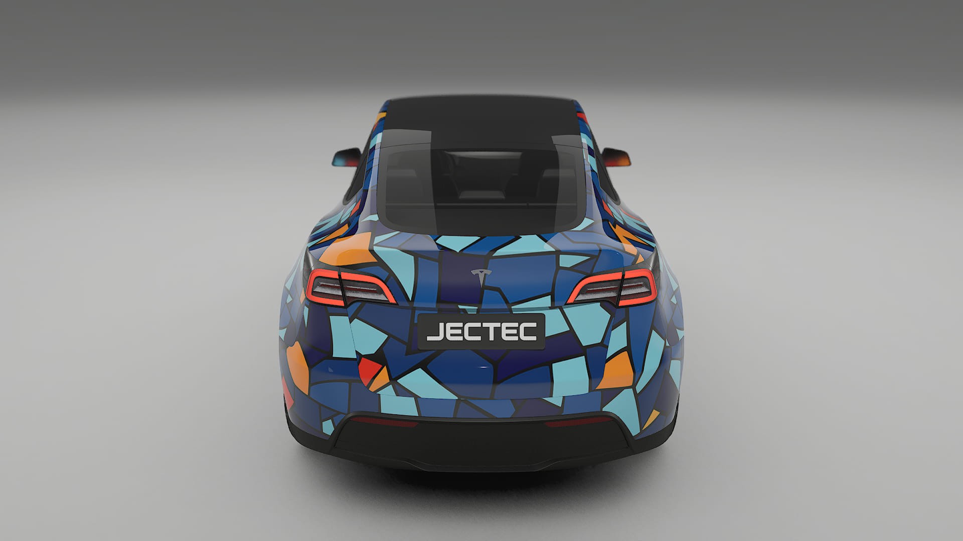 Tesla Model Y BARCELONA – Kit Wrap PPF Personalizzato in Pellicola Poliuretanica Stampabile