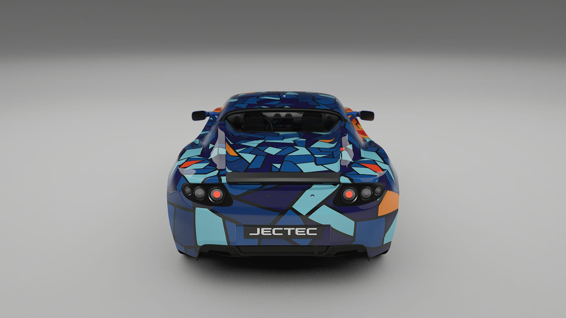 Tesla Roadster 2.5 BARCELONA – Kit Wrap PPF Personalizzato in Pellicola Poliuretanica Stampabile