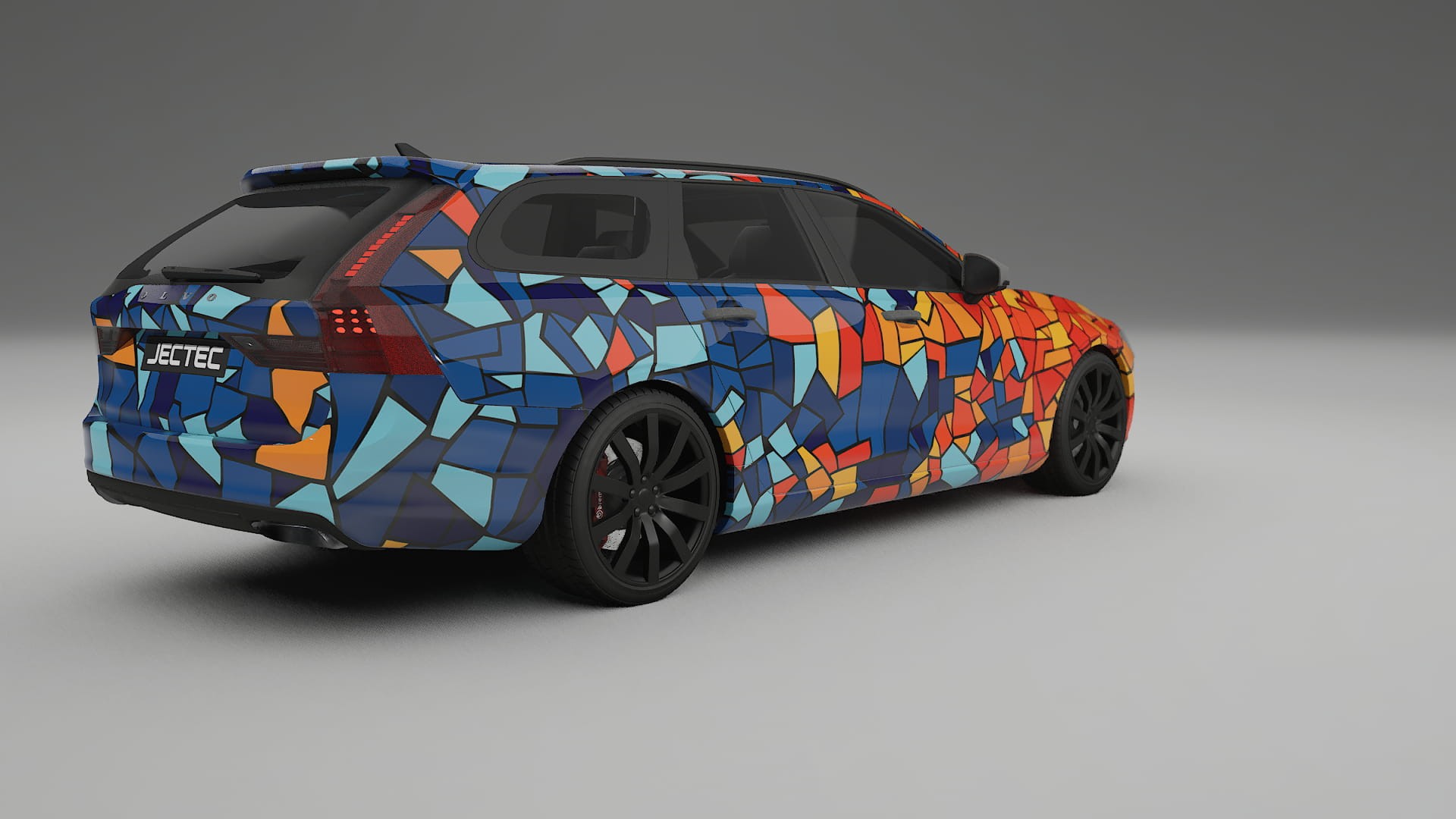 Volvo V90 P5 BARCELONA – Kit Wrap PPF Personalizzato in Pellicola Poliuretanica Stampabile