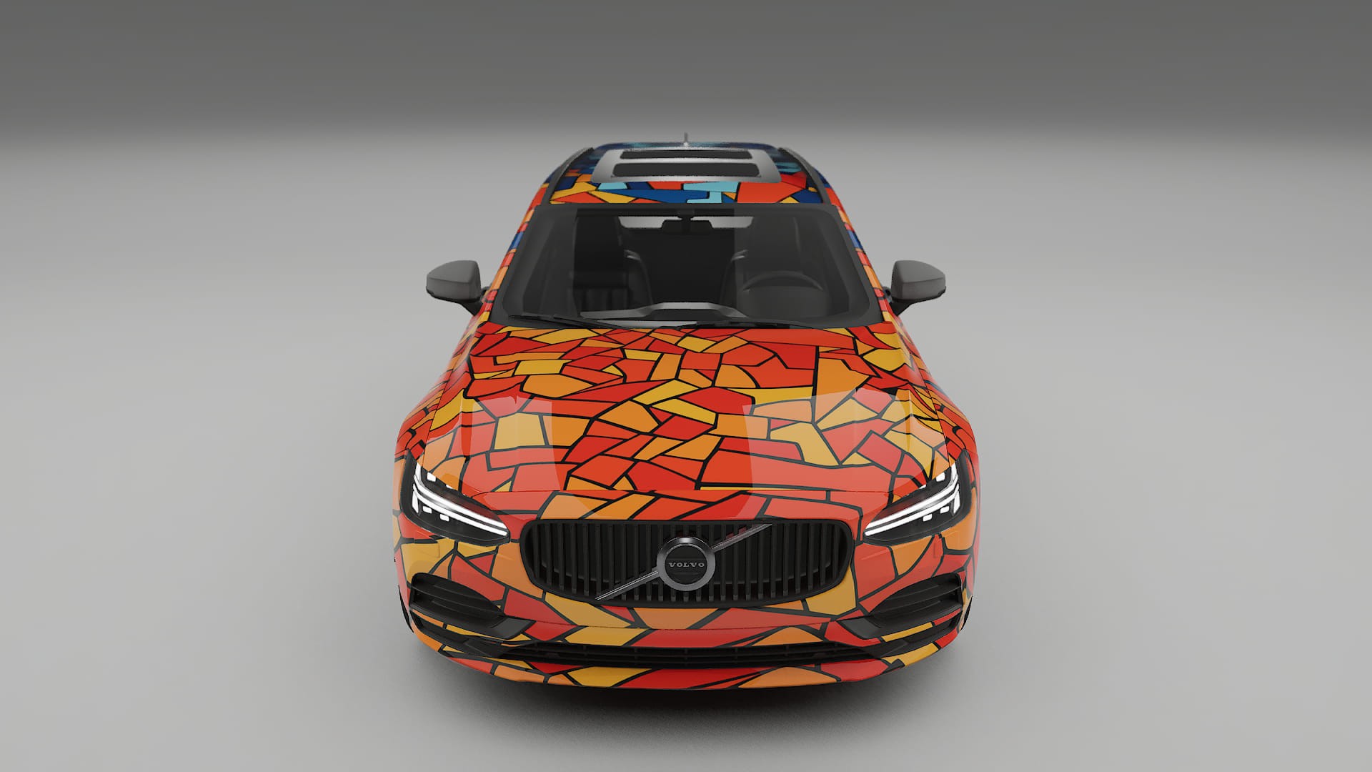 Volvo V90 P5 BARCELONA – Kit Wrap PPF Personalizzato in Pellicola Poliuretanica Stampabile