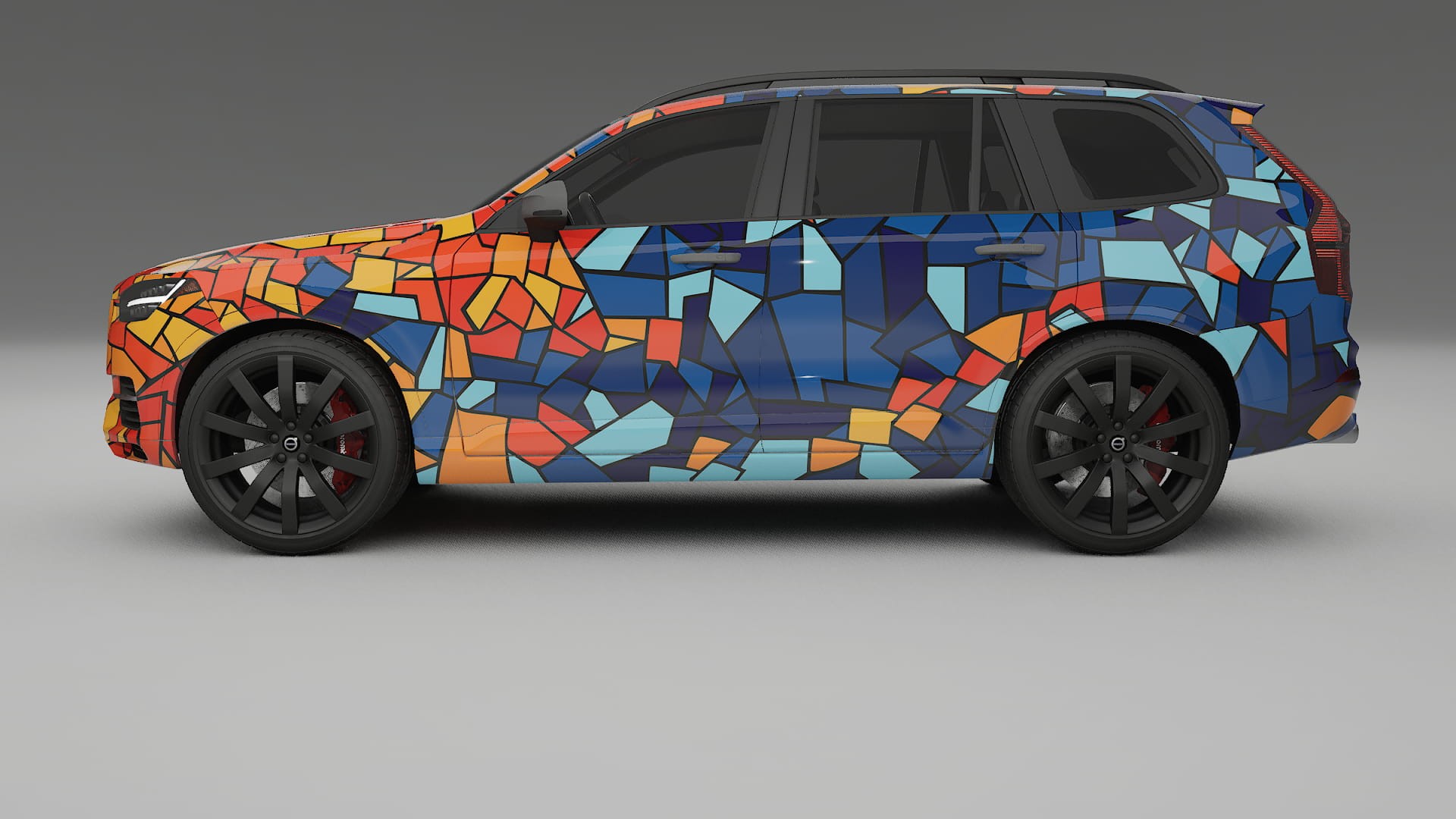 Volvo XC90 SPA BARCELONA – Kit Wrap PPF Personalizzato in Pellicola Poliuretanica Stampabile