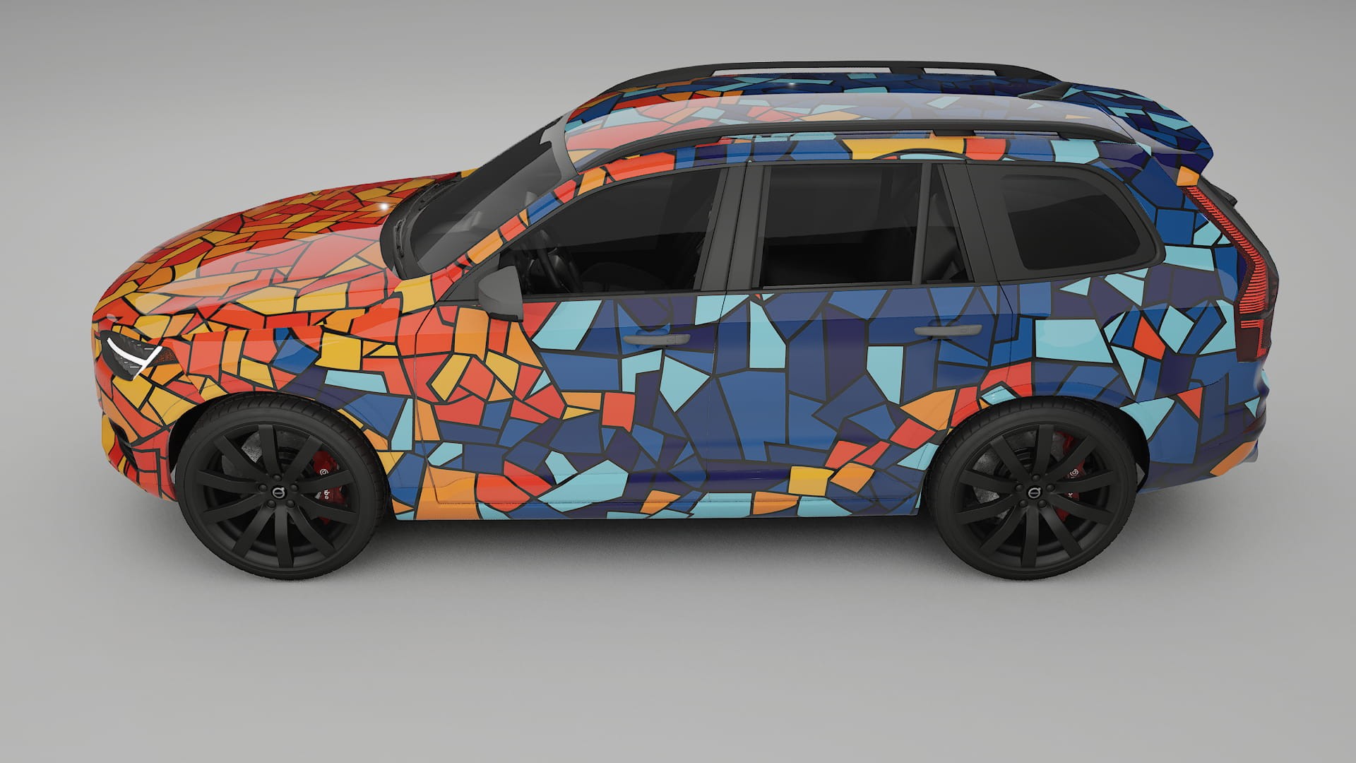 Volvo XC90 SPA BARCELONA – Kit Wrap PPF Personalizzato in Pellicola Poliuretanica Stampabile