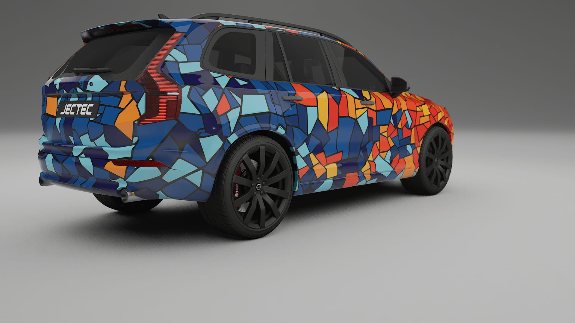 Volvo XC90 SPA BARCELONA – Kit Wrap PPF Personalizzato in Pellicola Poliuretanica Stampabile