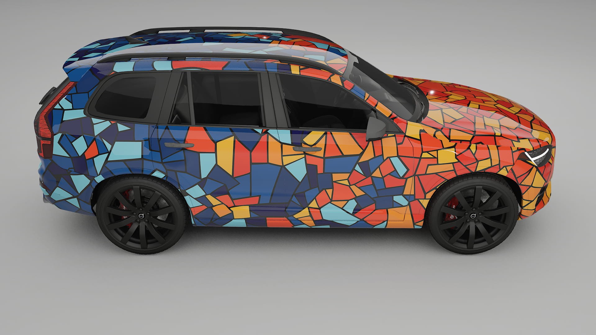 Volvo XC90 SPA BARCELONA – Kit Wrap PPF Personalizzato in Pellicola Poliuretanica Stampabile