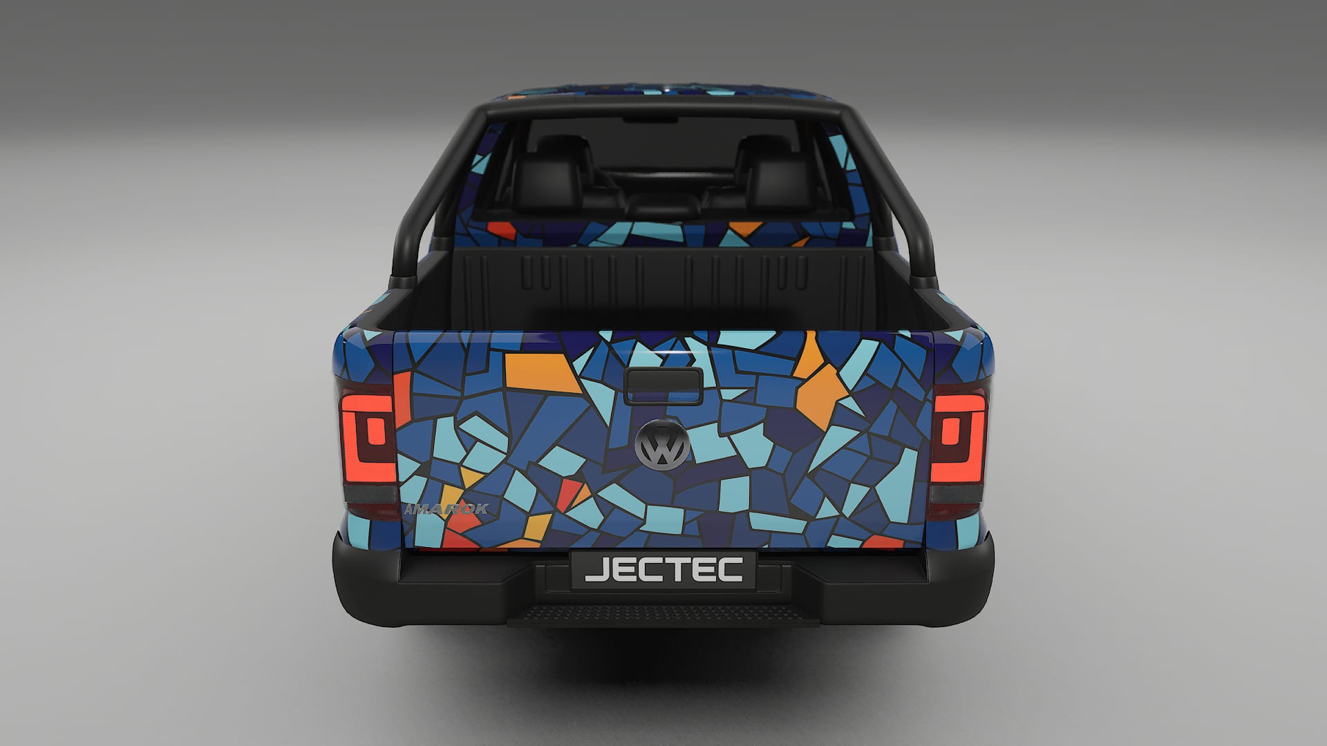 VW Amarok 2H BARCELONA – Kit Wrap PPF Personalizzato in Pellicola Poliuretanica Stampabile
