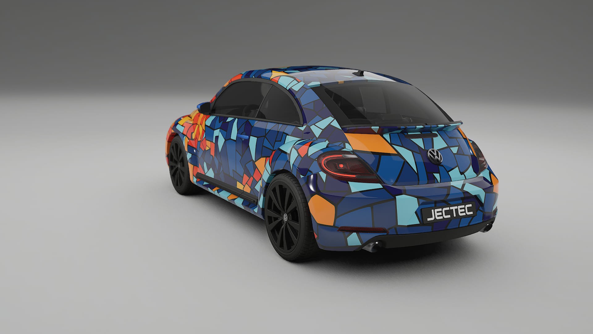 VW Beetle A5 prefacelift pre-LCI BARCELONA – Kit Wrap PPF Personalizzato in Pellicola Poliuretanica Stampabile