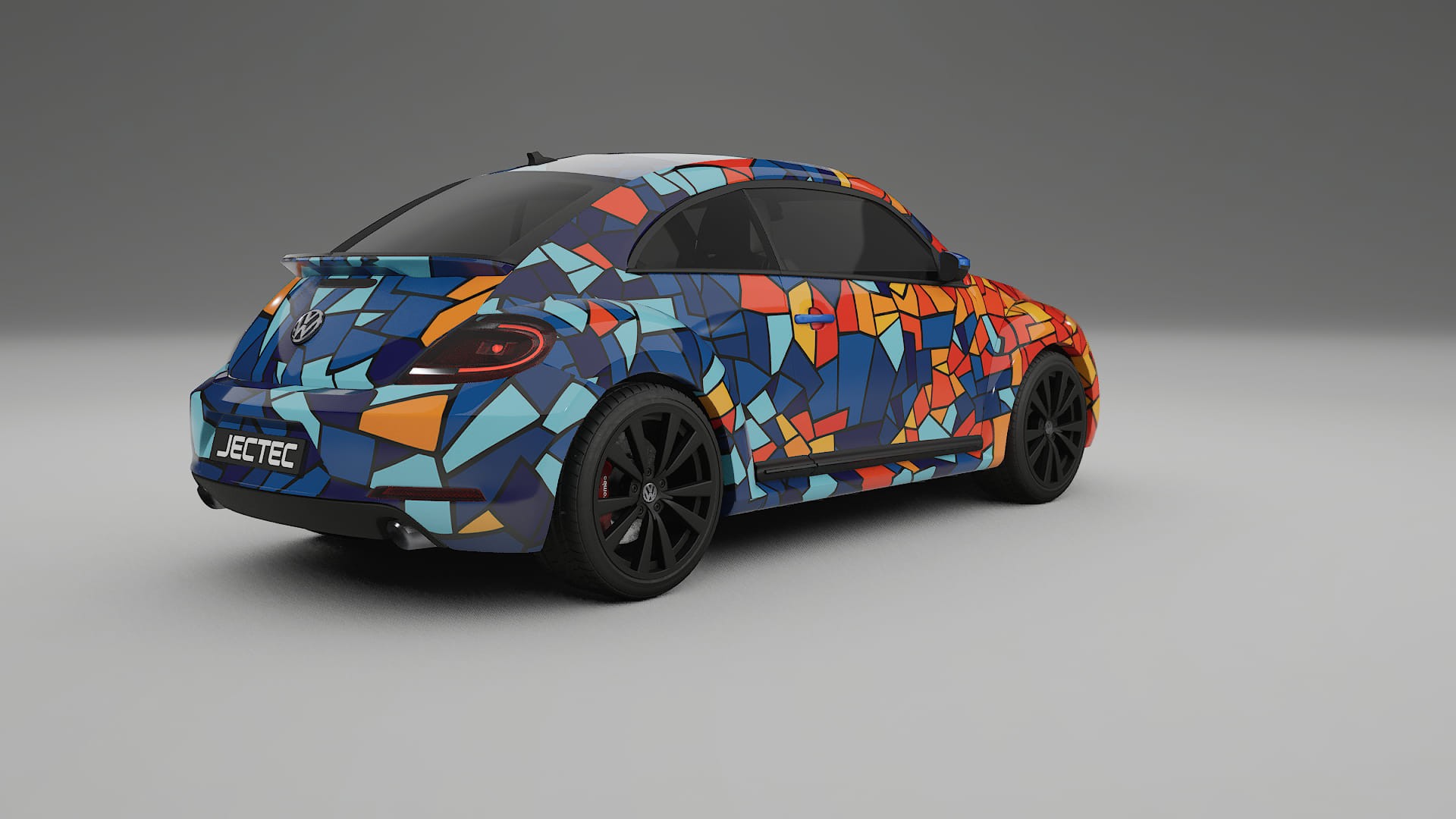 VW Beetle A5 prefacelift pre-LCI BARCELONA – Kit Wrap PPF Personalizzato in Pellicola Poliuretanica Stampabile