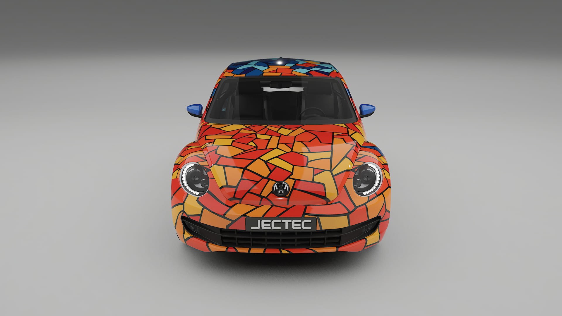 VW Beetle A5 prefacelift pre-LCI BARCELONA – Kit Wrap PPF Personalizzato in Pellicola Poliuretanica Stampabile