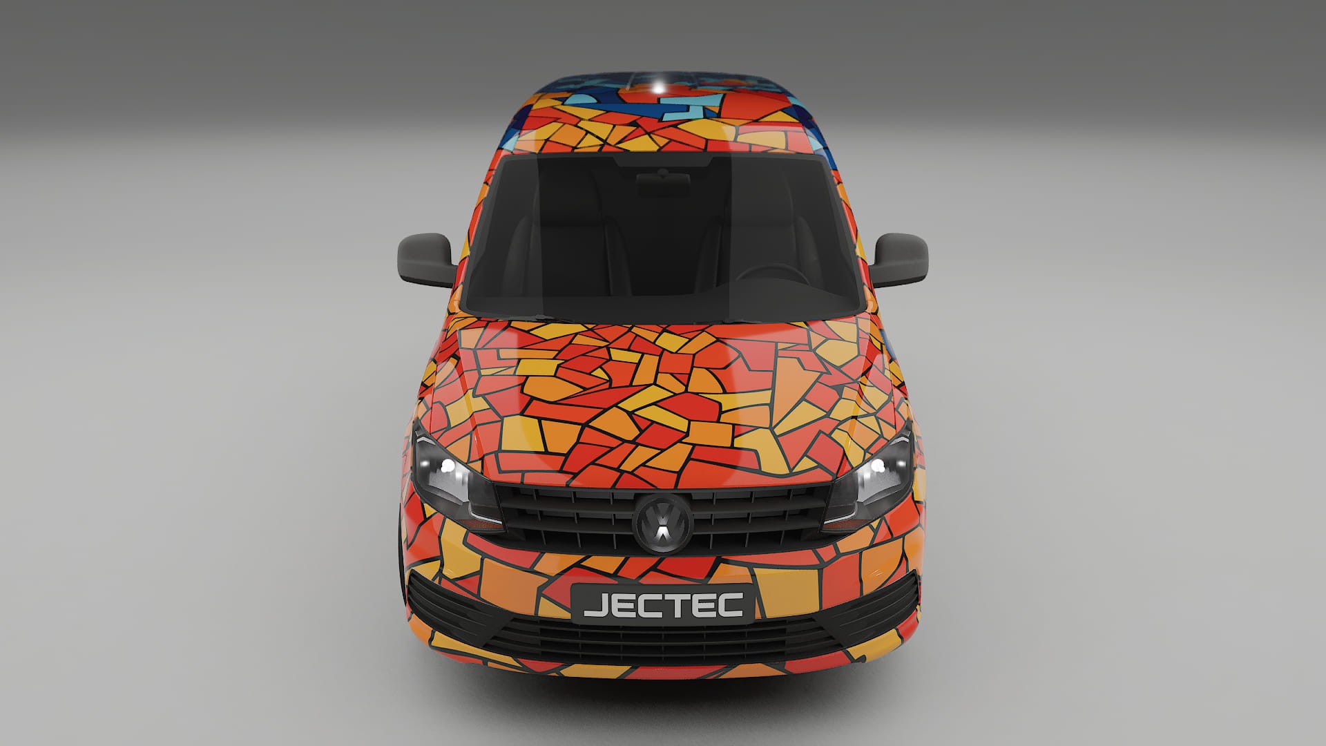 VW Caddy Maxi SB BARCELONA – Kit Wrap PPF Personalizzato in Pellicola Poliuretanica Stampabile