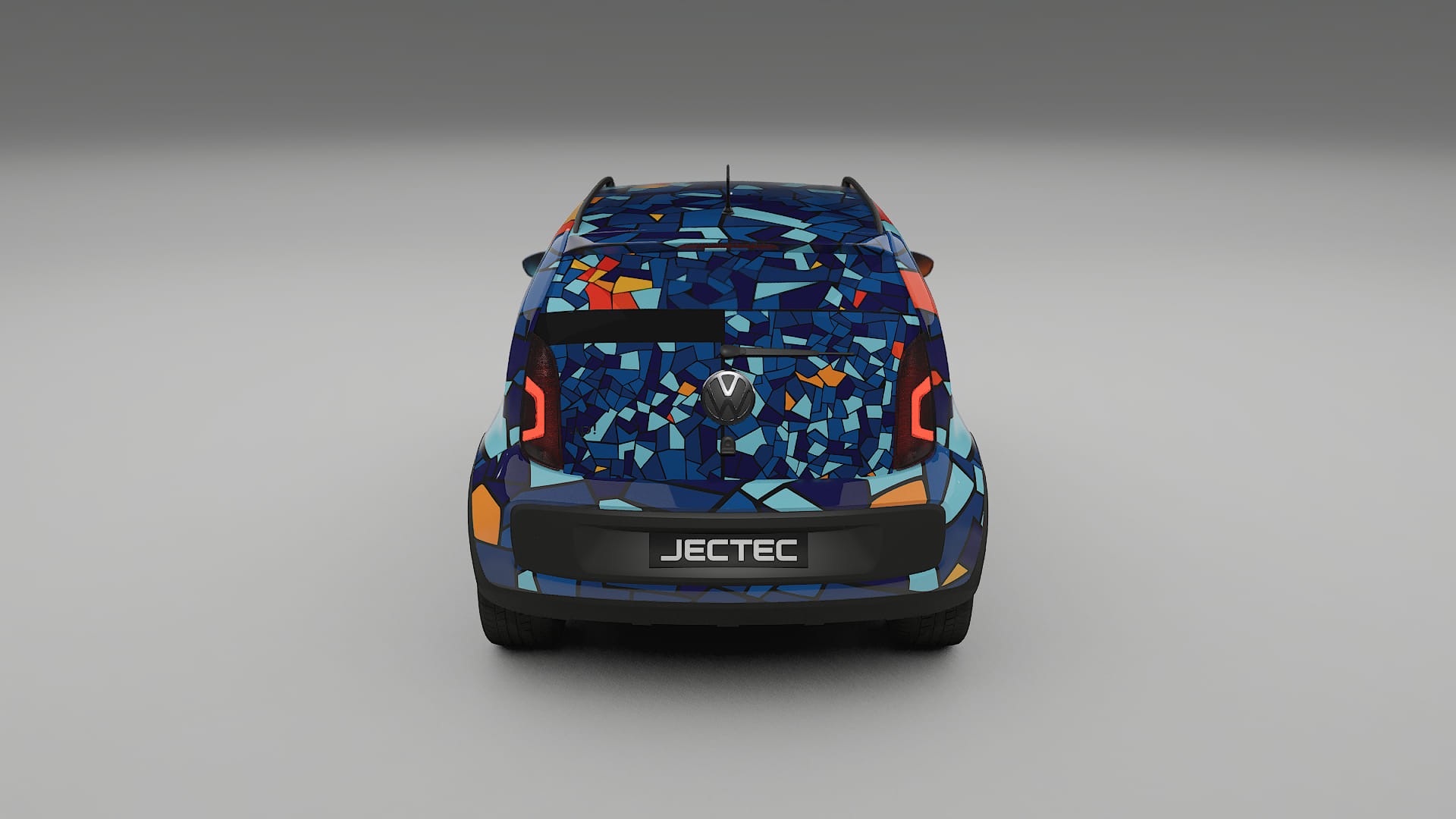 VW Cross Up BARCELONA – Kit Wrap PPF Personalizzato in Pellicola Poliuretanica Stampabile