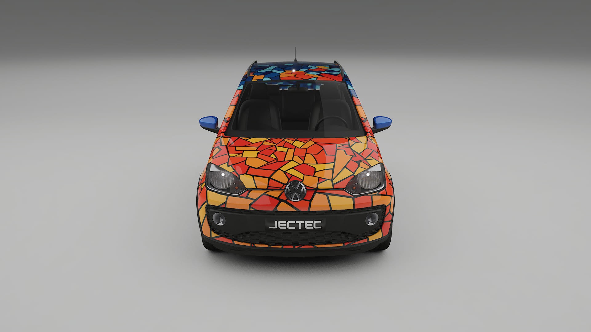 VW Cross Up BARCELONA – Kit Wrap PPF Personalizzato in Pellicola Poliuretanica Stampabile