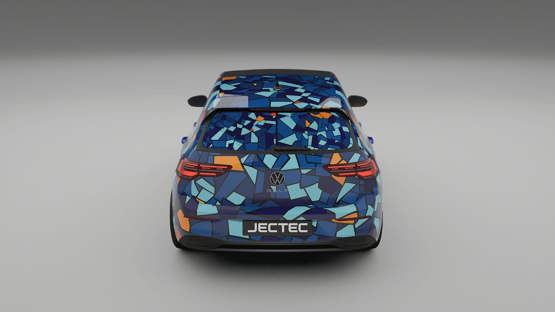 VW Golf Mk8 BARCELONA – Kit Wrap PPF Personalizzato in Pellicola Poliuretanica Stampabile