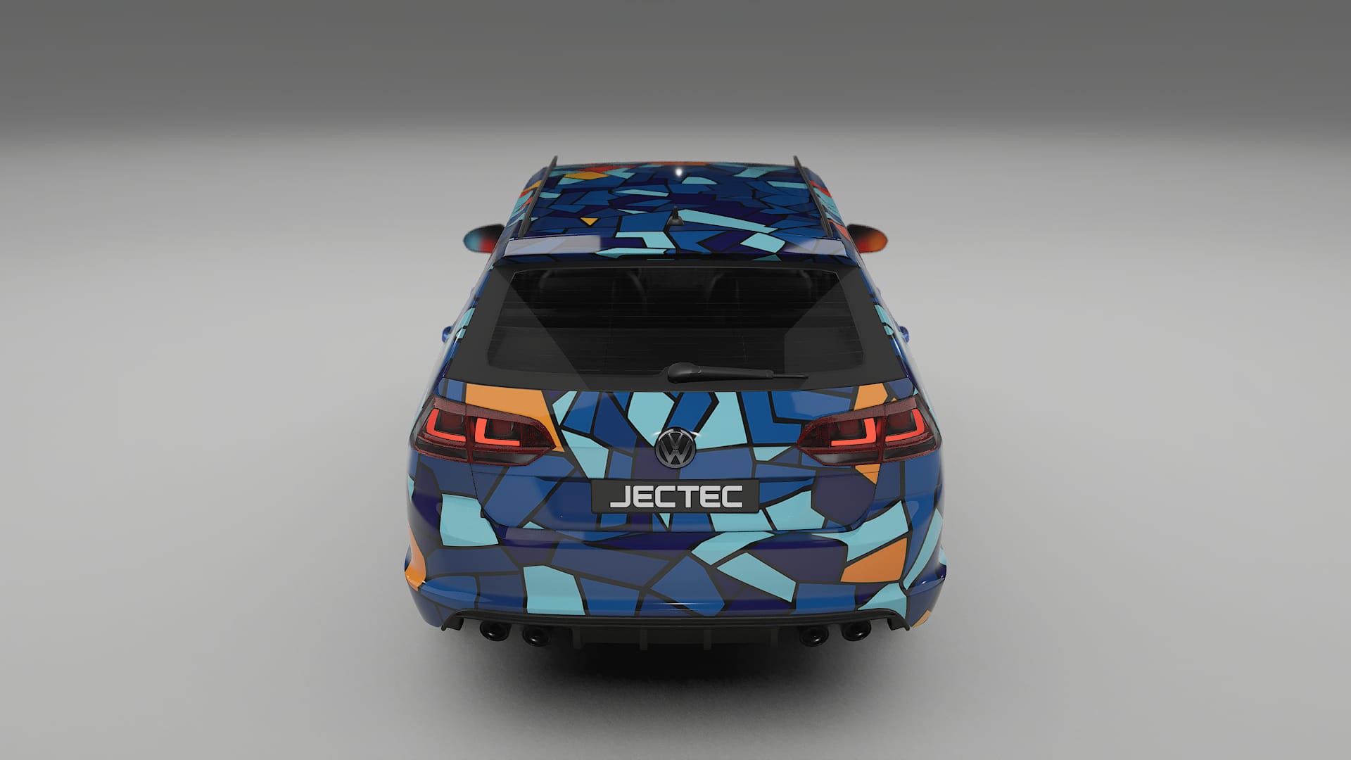 VW Golf Variant Mk7 BARCELONA – Kit Wrap PPF Personalizzato in Pellicola Poliuretanica Stampabile