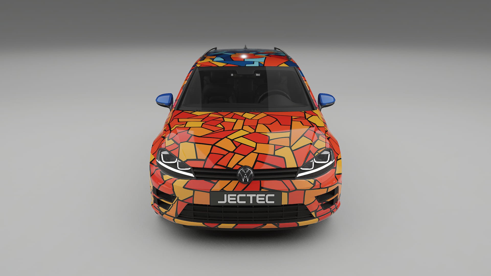 VW Golf Variant Mk7 BARCELONA Designed Wrap PPF Kit – Printable Polyurethane Film