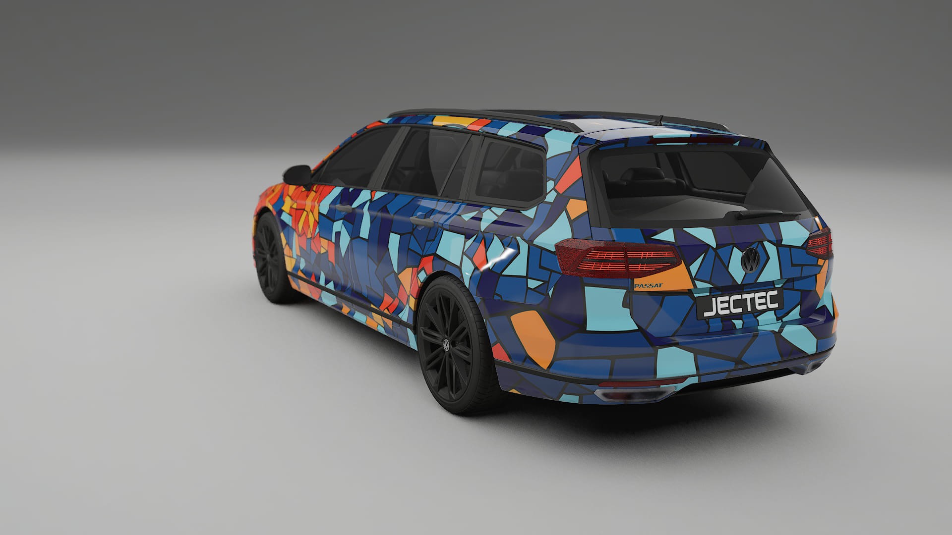 VW Passat VariantR B8 BARCELONA – Kit Wrap PPF Personalizzato in Pellicola Poliuretanica Stampabile
