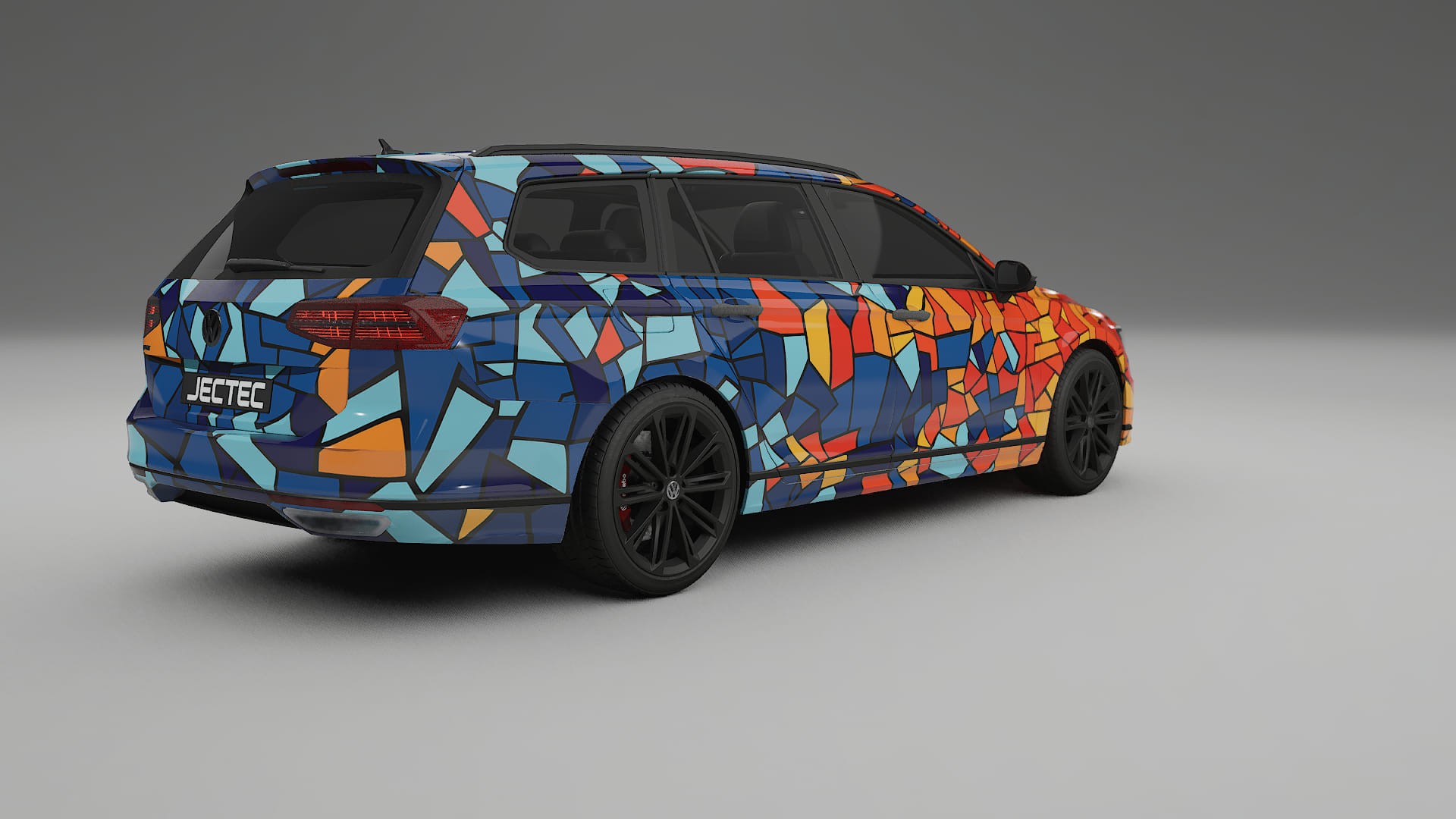 VW Passat VariantR B8 BARCELONA – Kit Wrap PPF Personalizzato in Pellicola Poliuretanica Stampabile