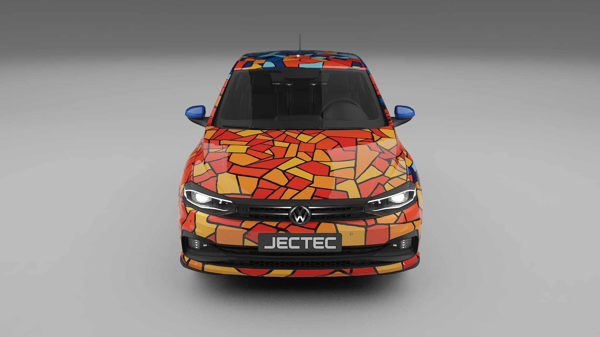 VW Polo GTI VI BARCELONA – Kit Wrap PPF Personalizzato in Pellicola Poliuretanica Stampabile