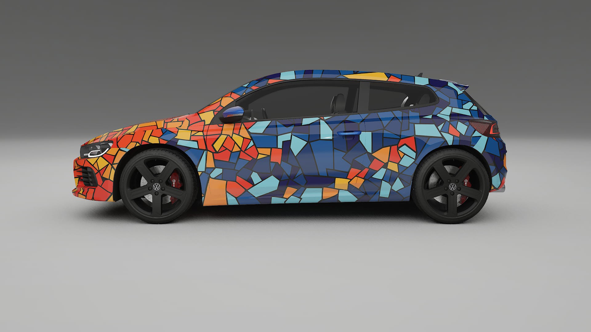 VW Scirocco R III BARCELONA – Kit Wrap PPF Personalizzato in Pellicola Poliuretanica Stampabile