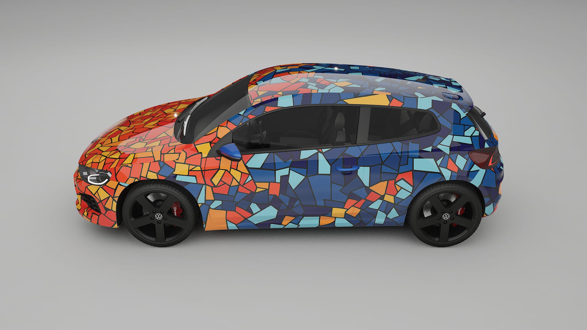 VW Scirocco R III BARCELONA – Kit Wrap PPF Personalizzato in Pellicola Poliuretanica Stampabile