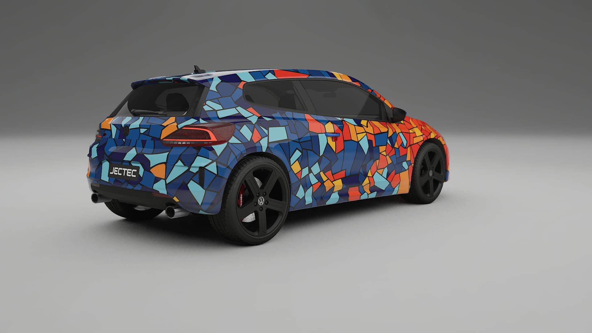VW Scirocco R III BARCELONA – Kit Wrap PPF Personalizzato in Pellicola Poliuretanica Stampabile