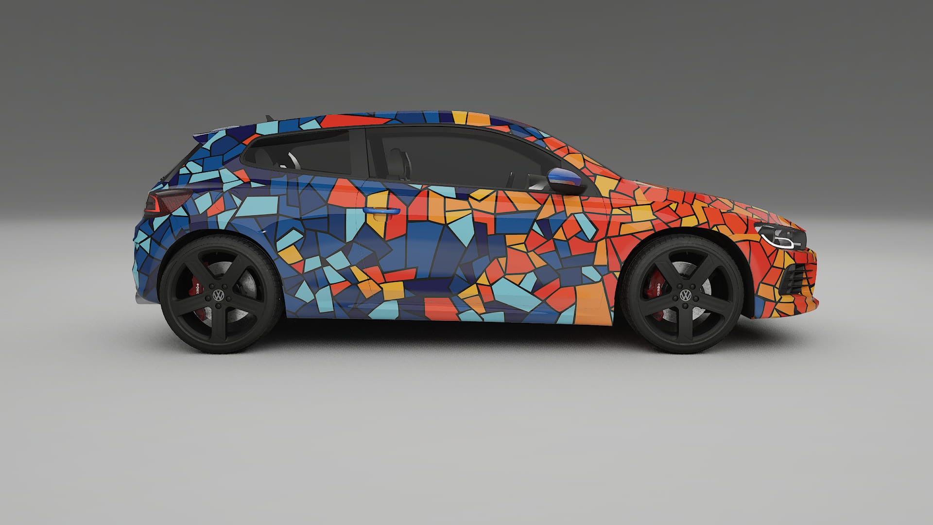 VW Scirocco R III BARCELONA – Kit Wrap PPF Personalizzato in Pellicola Poliuretanica Stampabile