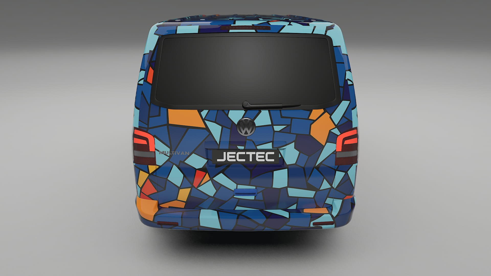 VW Transporter T5 Caravelle BARCELONA – Kit Wrap PPF Personalizzato in Pellicola Poliuretanica Stampabile