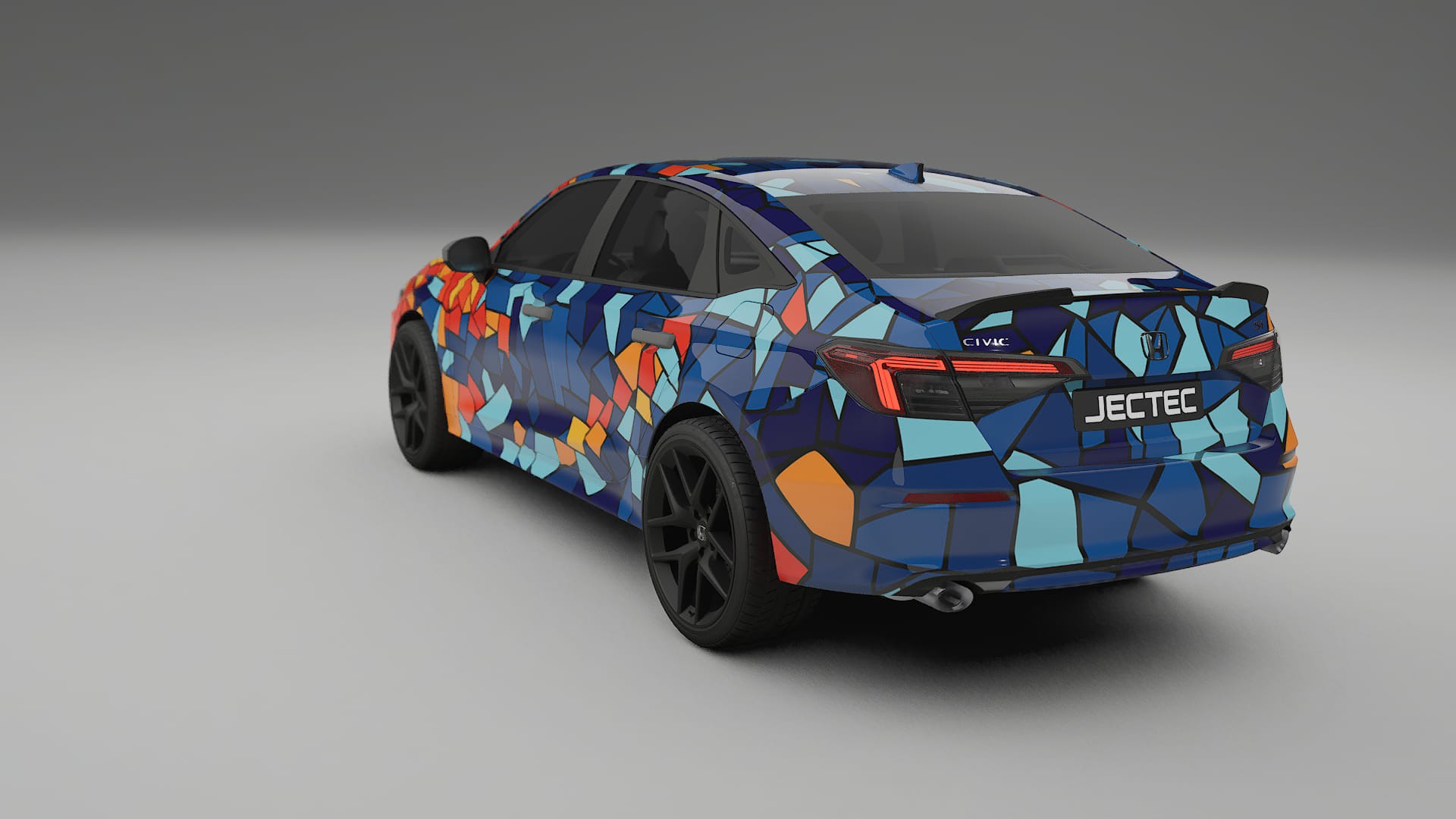 Honda Civic Si BARCELONA – Kit Wrap PPF Personalizzato in Pellicola Poliuretanica Stampabile