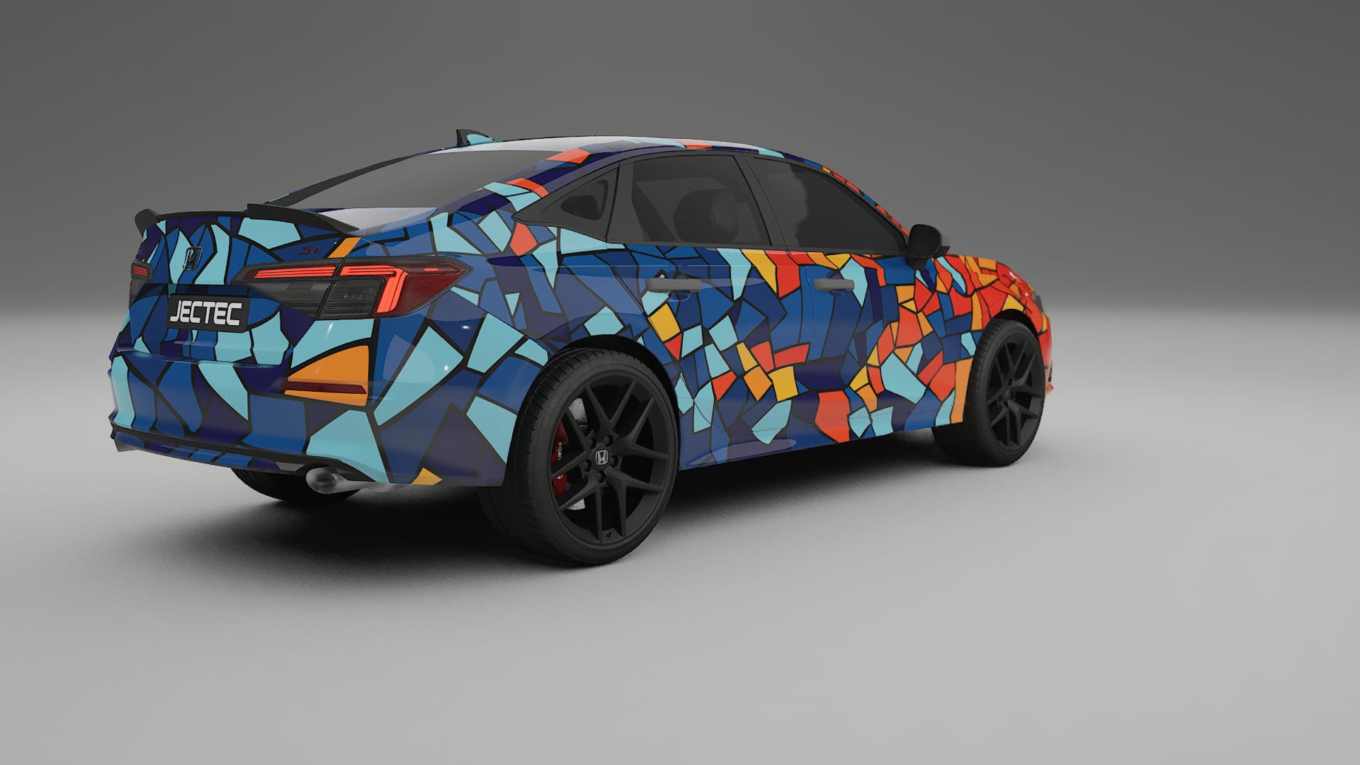 Honda Civic Si BARCELONA – Kit Wrap PPF Personalizzato in Pellicola Poliuretanica Stampabile