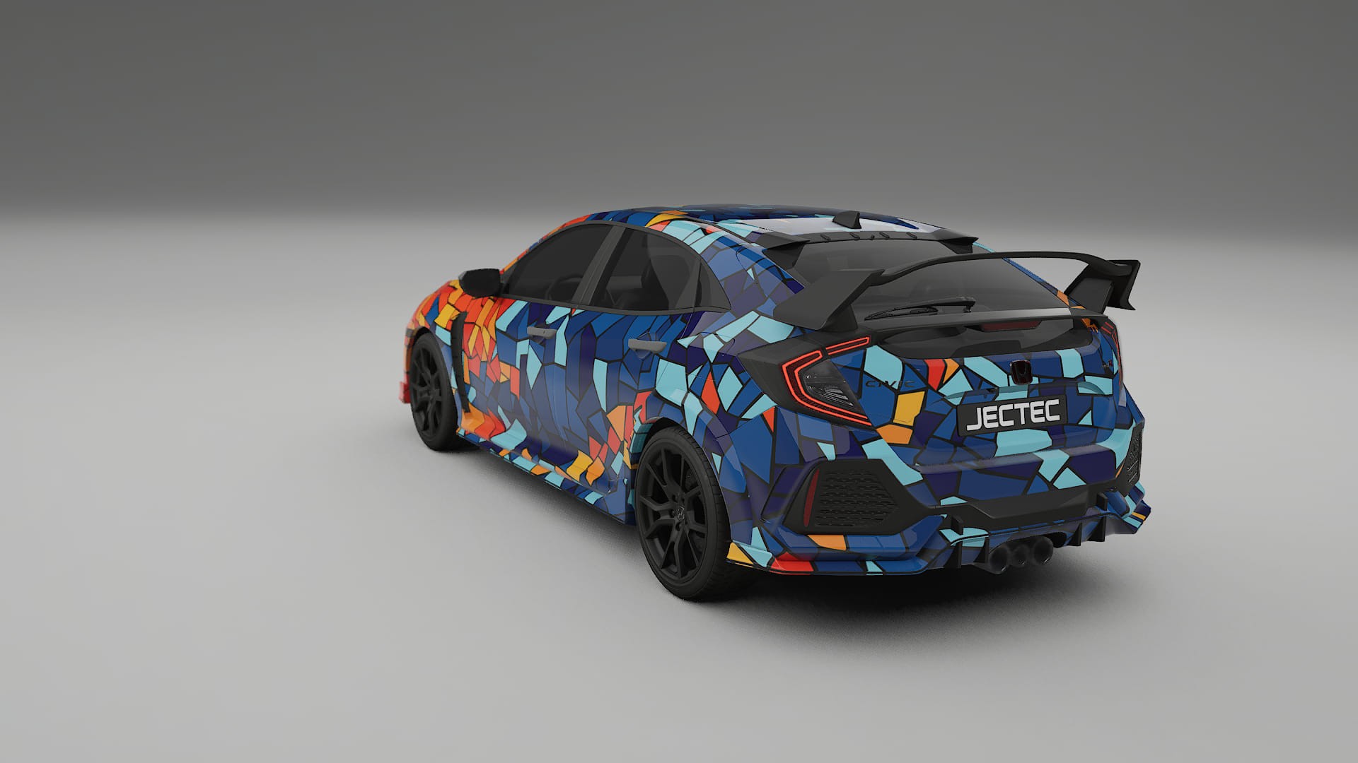 Honda Civic Type-R BARCELONA – Kit Wrap PPF Personalizzato in Pellicola Poliuretanica Stampabile