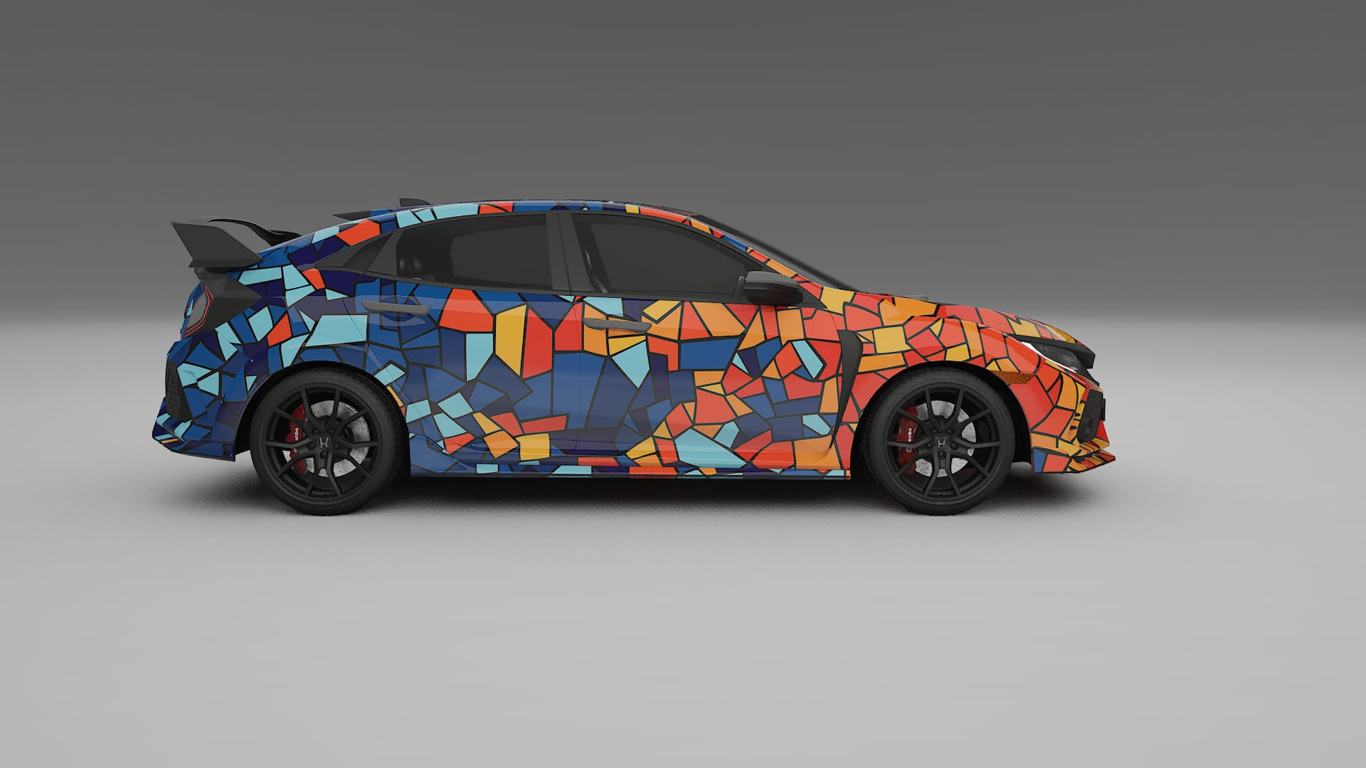 Honda Civic Type-R BARCELONA – Kit Wrap PPF Personalizzato in Pellicola Poliuretanica Stampabile