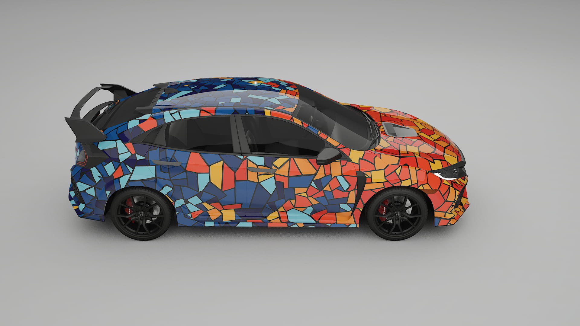 Honda Civic Type-R BARCELONA – Kit Wrap PPF Personalizzato in Pellicola Poliuretanica Stampabile