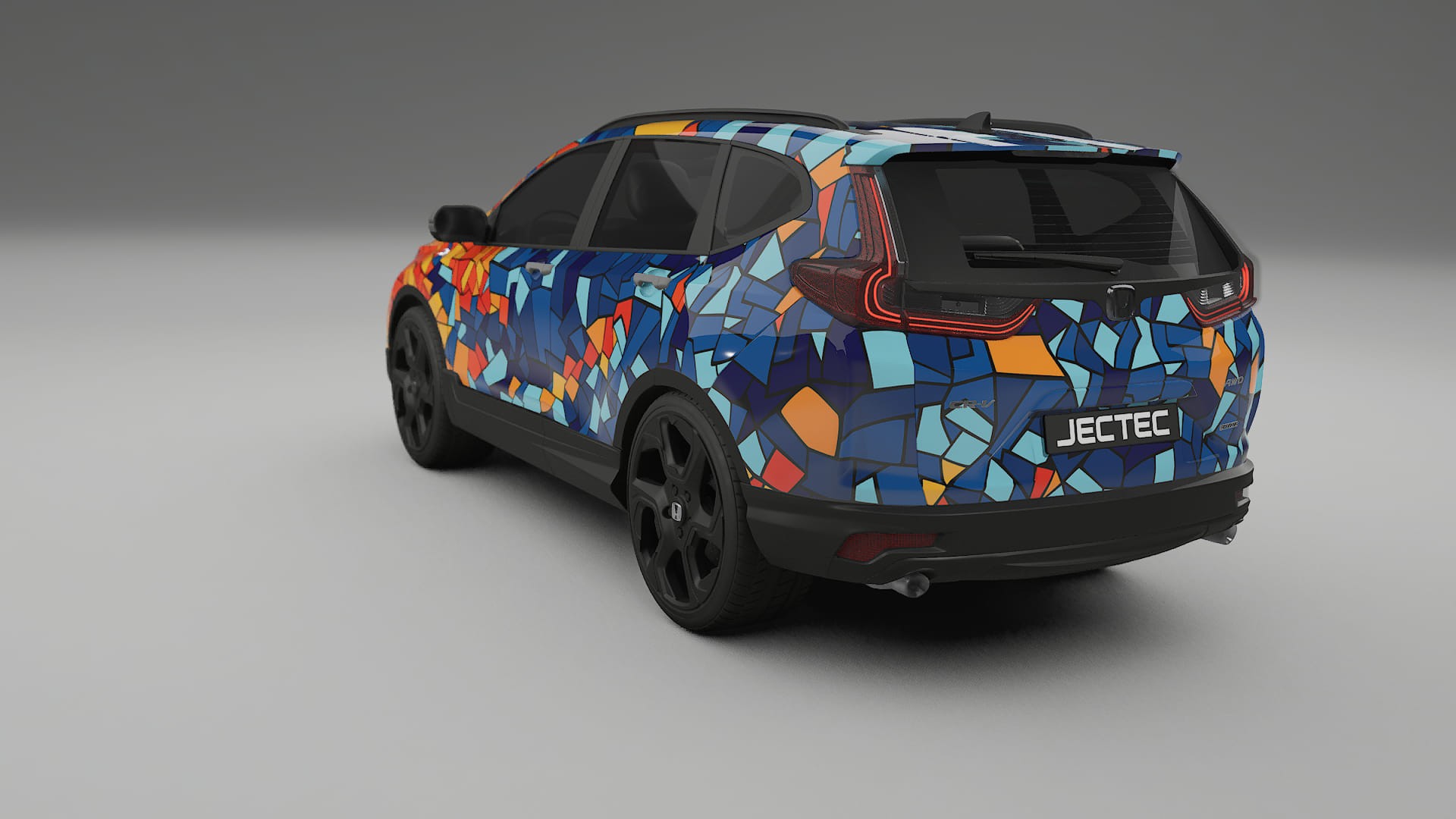 Honda CRV Touring prefacelift pre-LCI BARCELONA – Kit Wrap PPF Personalizzato in Pellicola Poliuretanica Stampabile