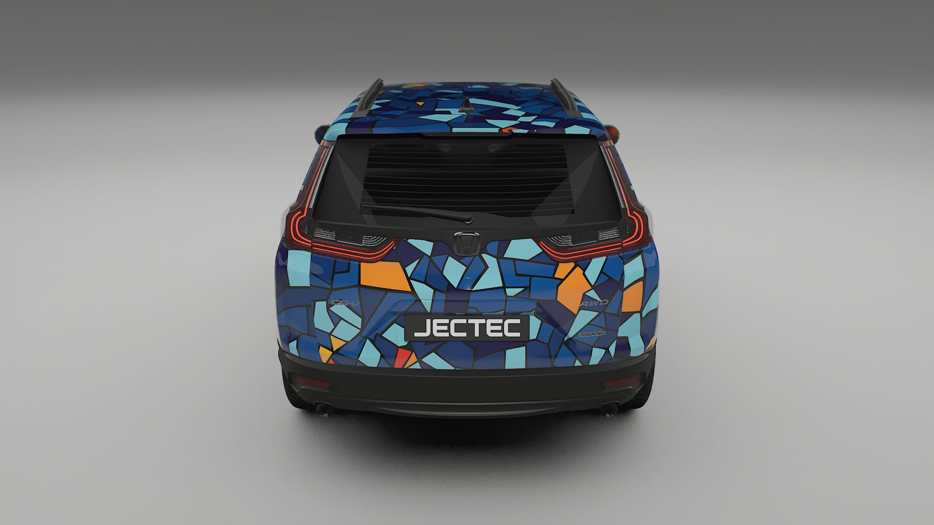 Honda CRV Touring prefacelift pre-LCI BARCELONA – Kit Wrap PPF Personalizzato in Pellicola Poliuretanica Stampabile