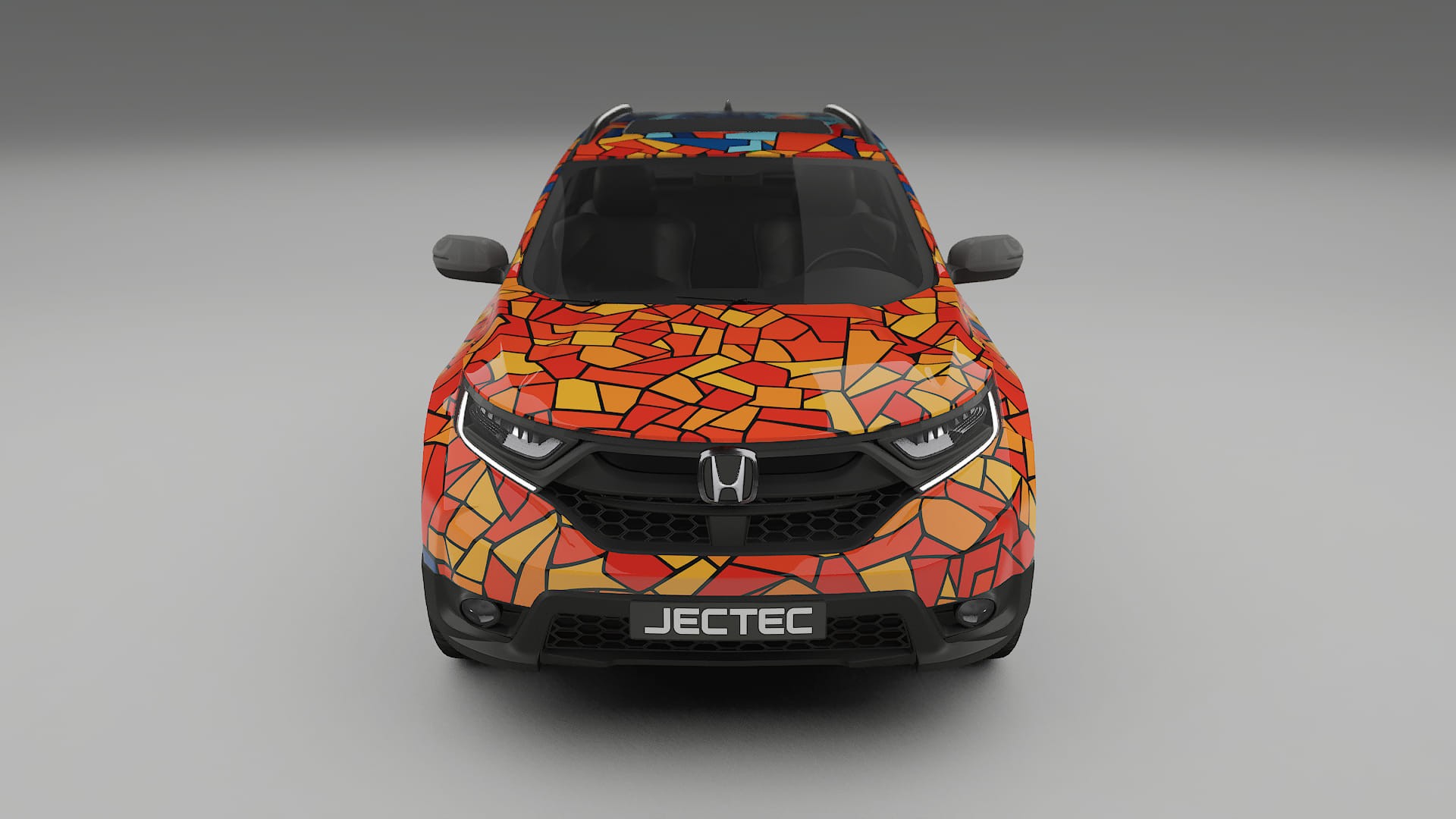 Honda CRV Touring prefacelift pre-LCI BARCELONA – Kit Wrap PPF Personalizzato in Pellicola Poliuretanica Stampabile
