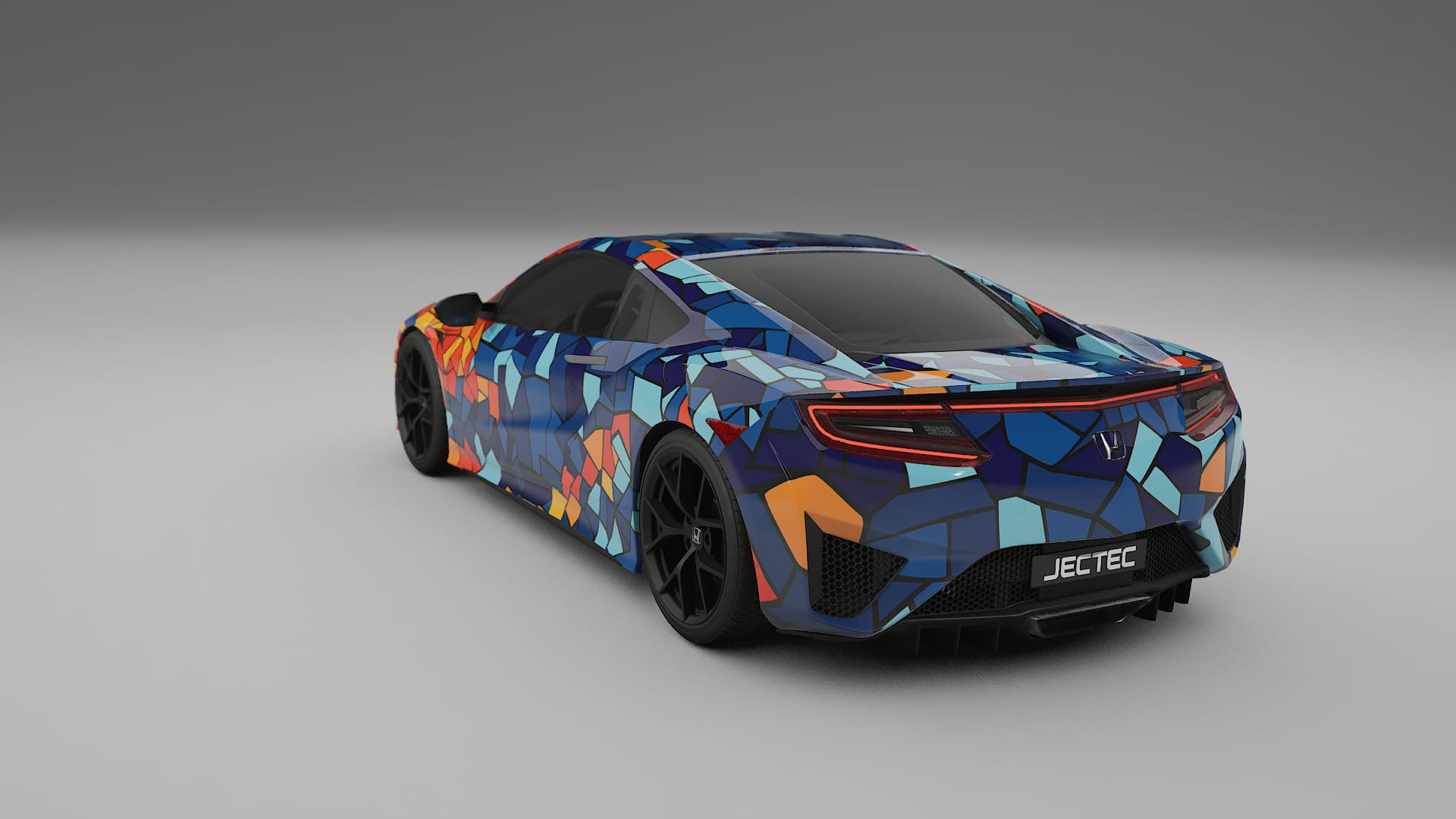 Honda NSX prefacelift pre-LCI BARCELONA – Kit Wrap PPF Personalizzato in Pellicola Poliuretanica Stampabile