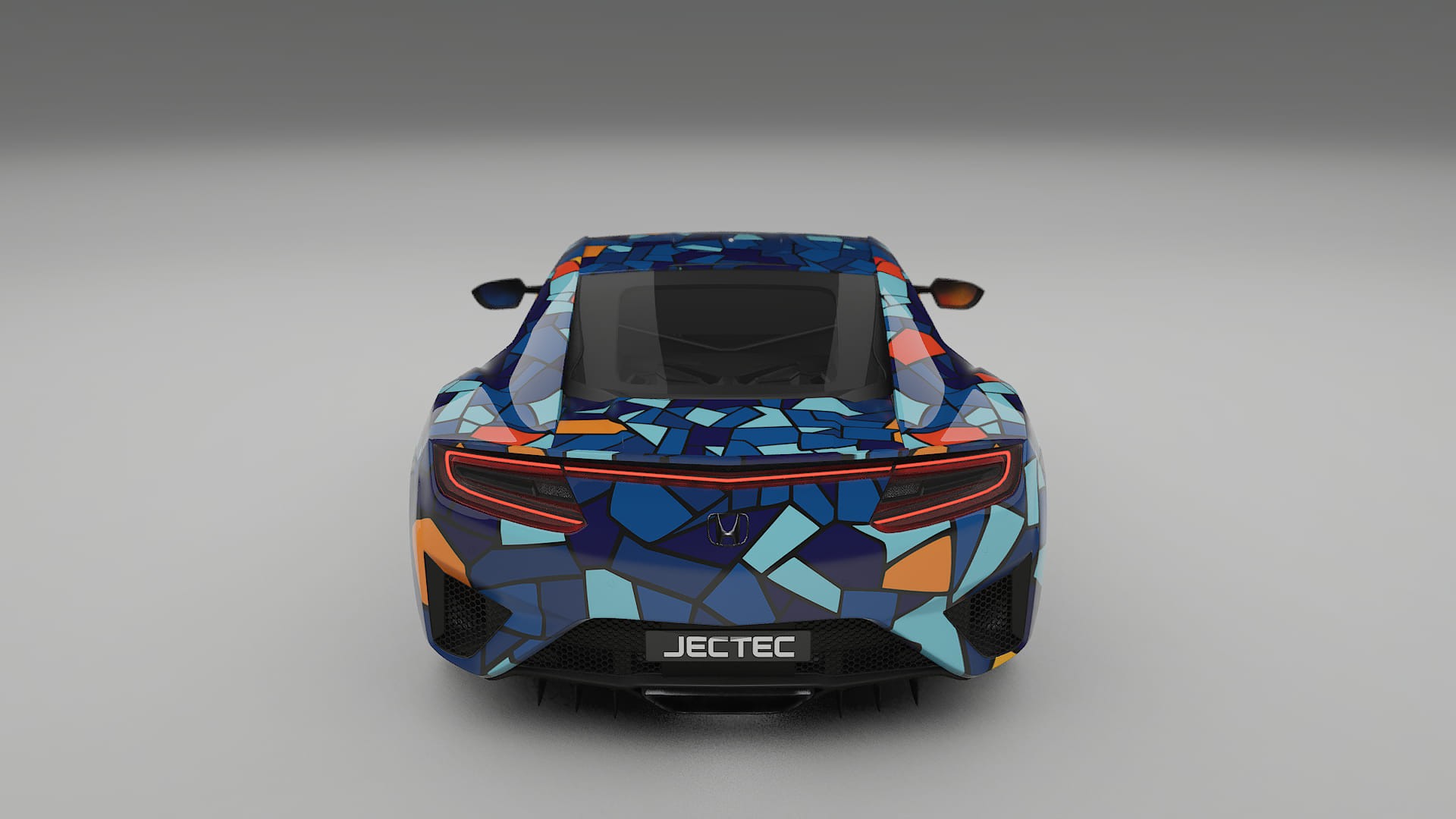 Honda NSX prefacelift pre-LCI BARCELONA – Kit Wrap PPF Personalizzato in Pellicola Poliuretanica Stampabile