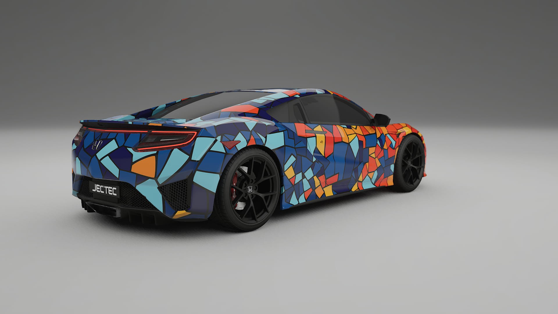 Honda NSX prefacelift pre-LCI BARCELONA – Kit Wrap PPF Personalizzato in Pellicola Poliuretanica Stampabile