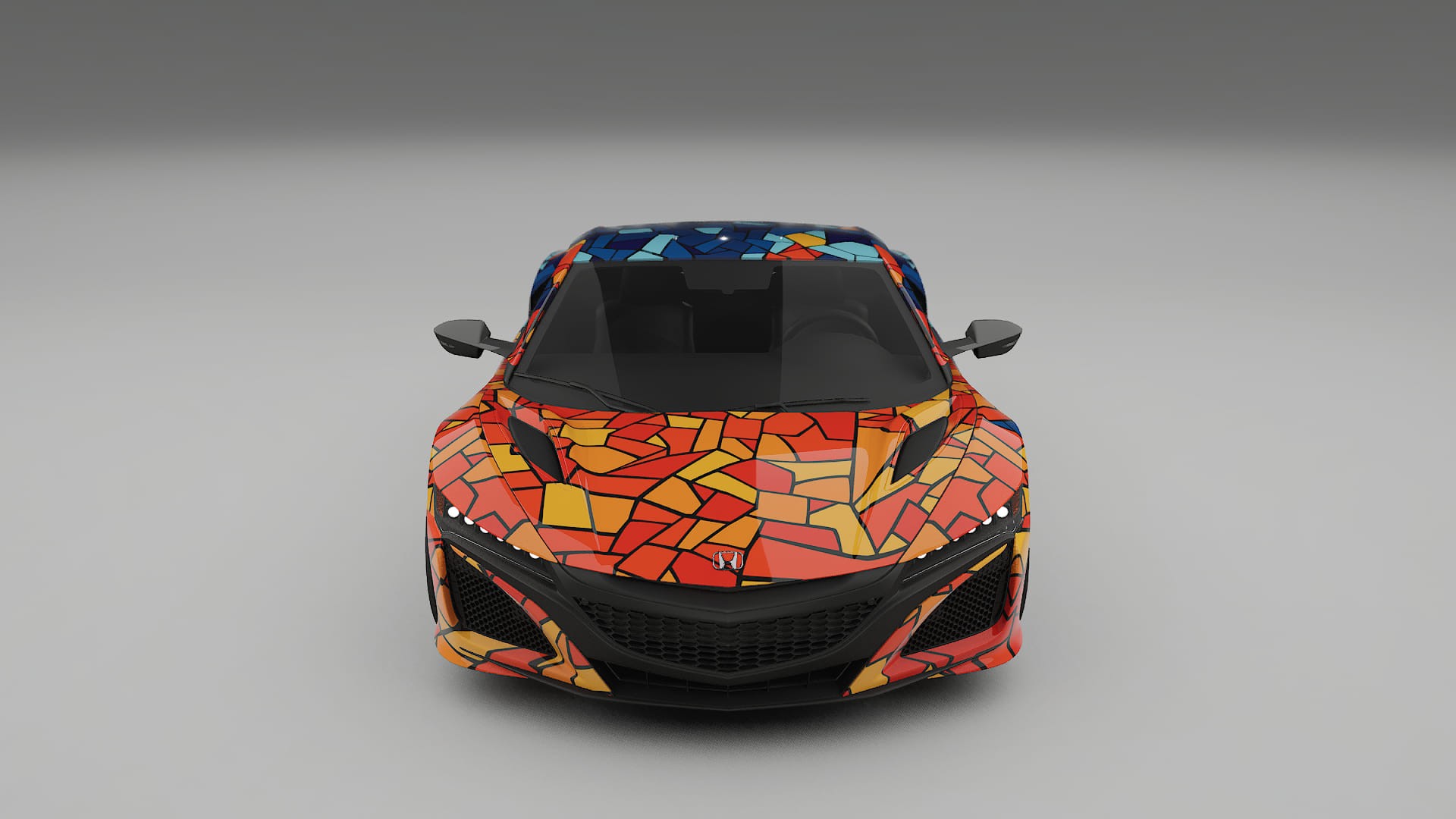 Honda NSX prefacelift pre-LCI BARCELONA – Kit Wrap PPF Personalizzato in Pellicola Poliuretanica Stampabile
