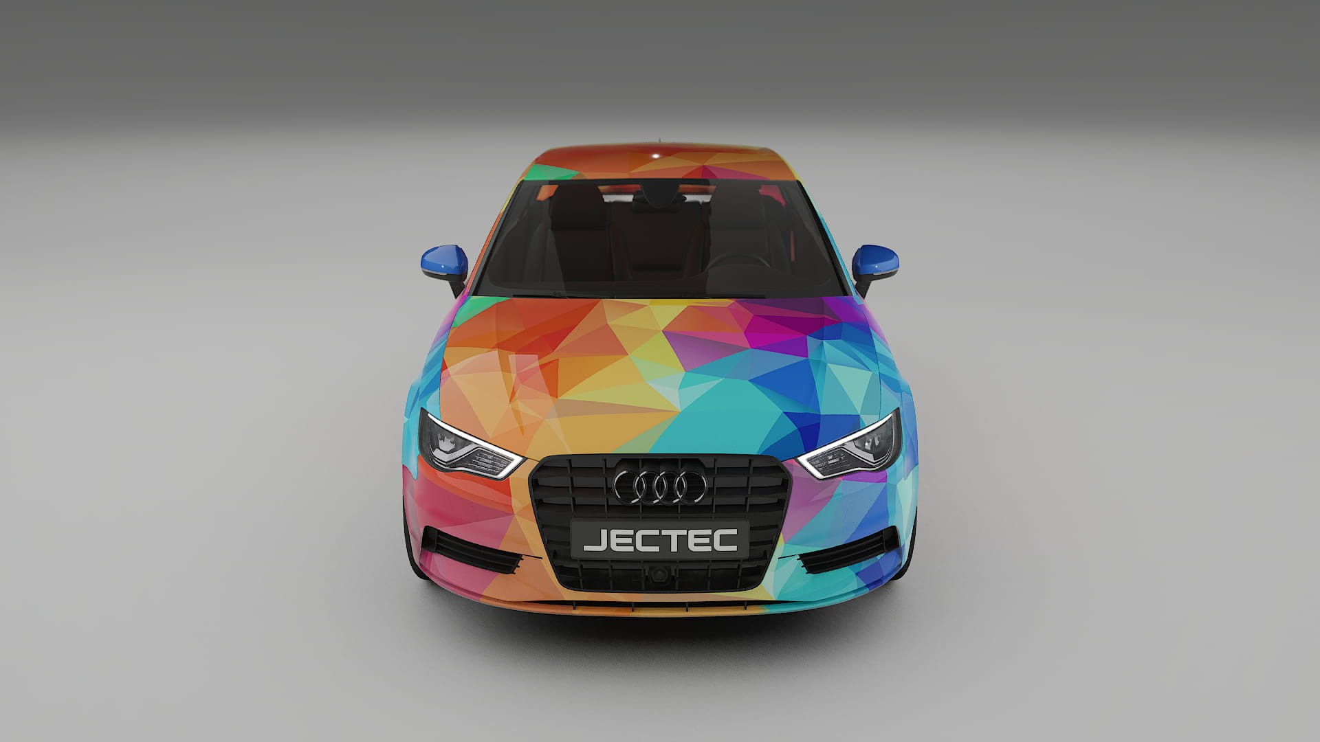 Audi A3 8V sedan prefacelift pre-LCI VECTOR VIBE – Kit Wrap PPF Personalizzato in Pellicola Poliuretanica Stampabile