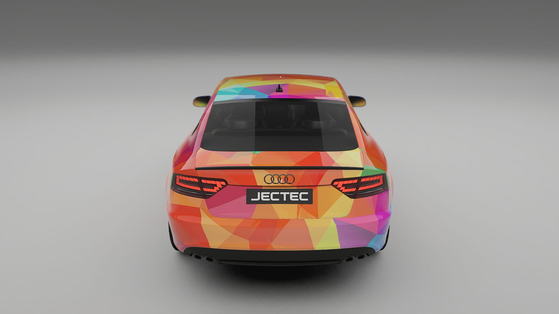 Audi A5 8T Sportback prefacelift pre-LCI VECTOR VIBE – Kit Wrap PPF Personalizzato in Pellicola Poliuretanica Stampabile
